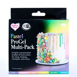 6-pack, pastafärg (Pastel - RD)